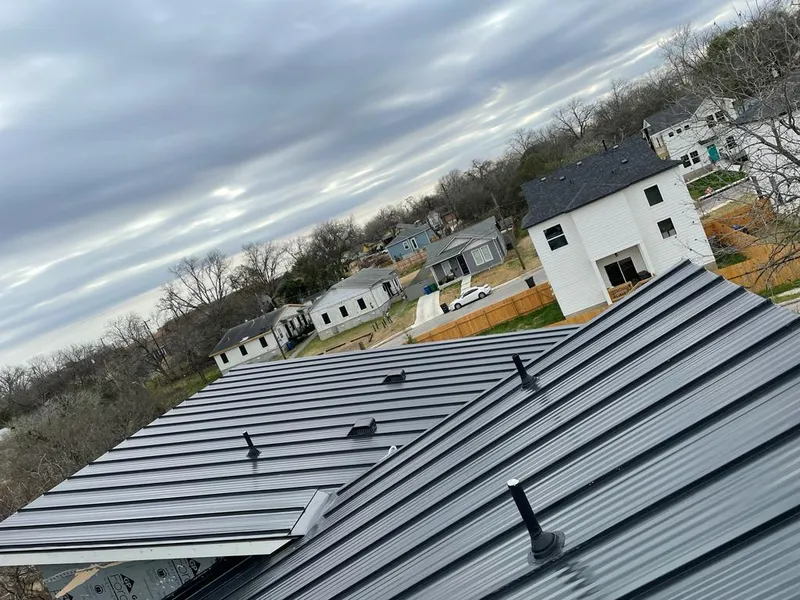 Standing seam metal roof panels with vents for Skylight Repair in Travelers Rest